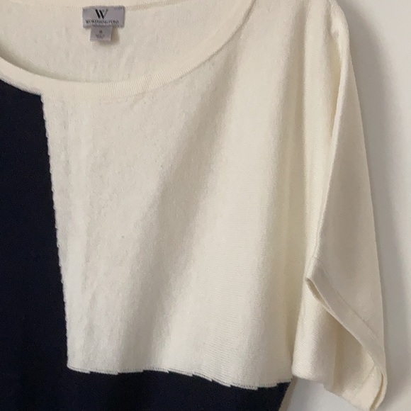 Beautiful Sweater/Top,size-S,Cream/Black/Beige - Picture 8 of 9